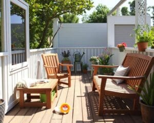 Tipps zur Pflege von Holzmöbeln auf der Terrasse