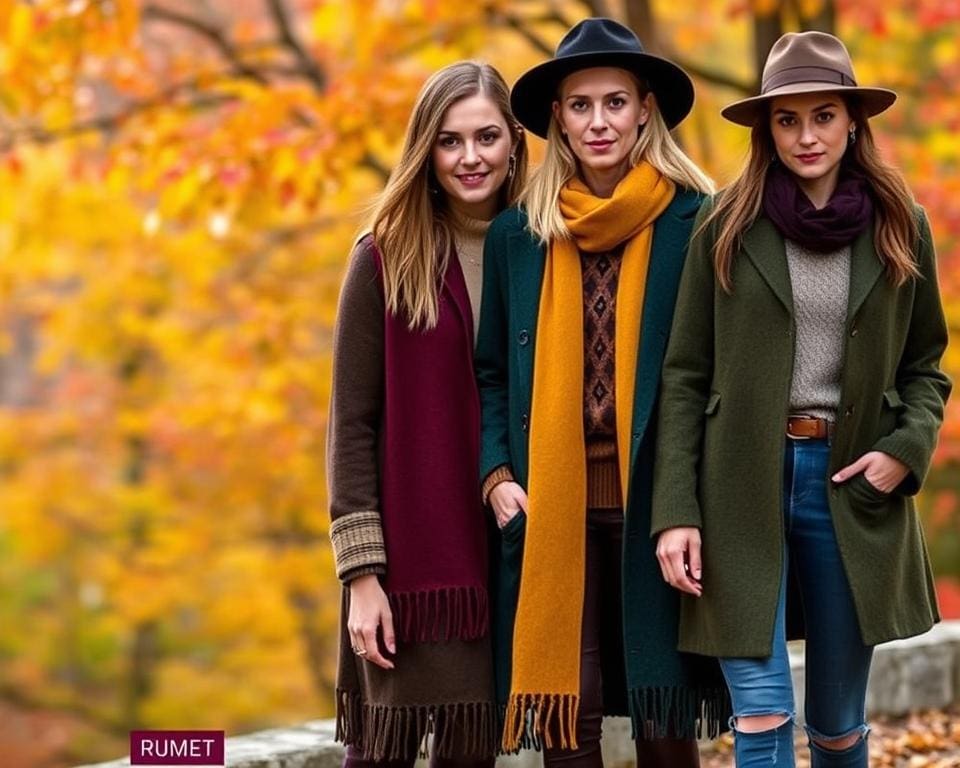 Trendstoffe der Herbstmode