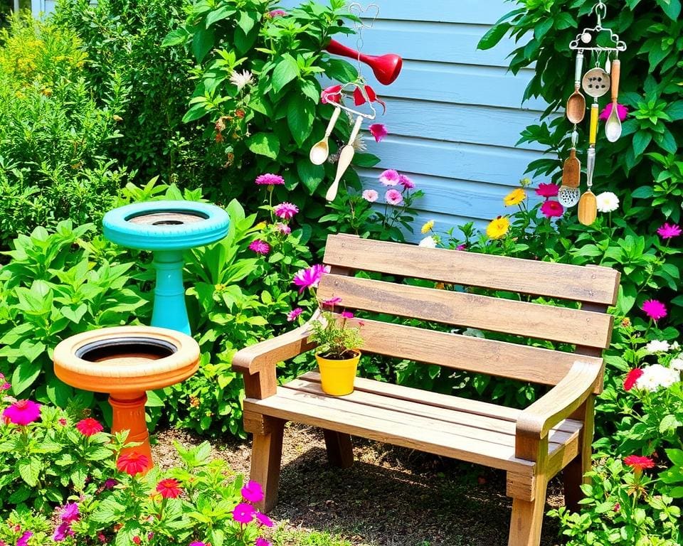 Upcycling Ideen für den Garten