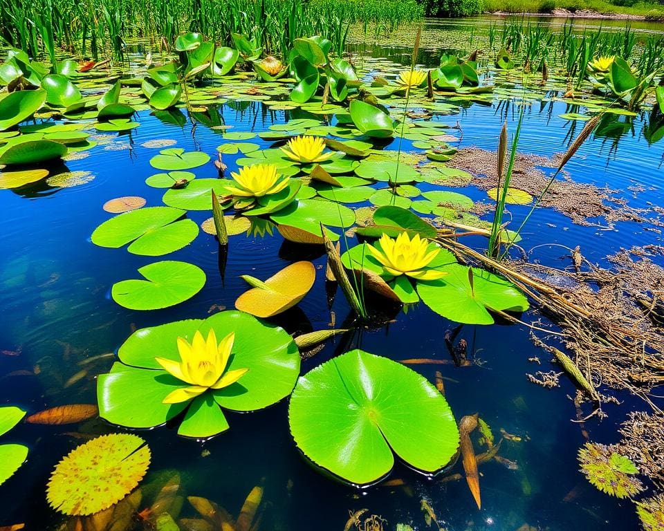 Wasserpflanzen für klaren Teich