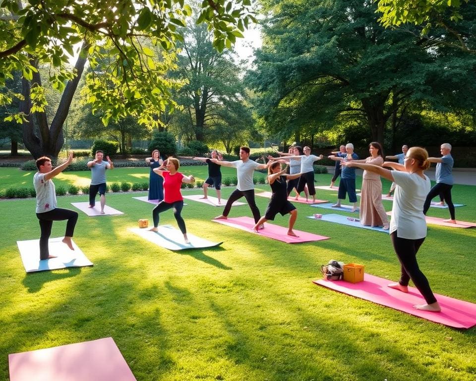 Entspannungstechniken durch Yoga und Tai Chi