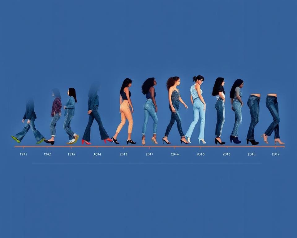 Evolution der Jeans