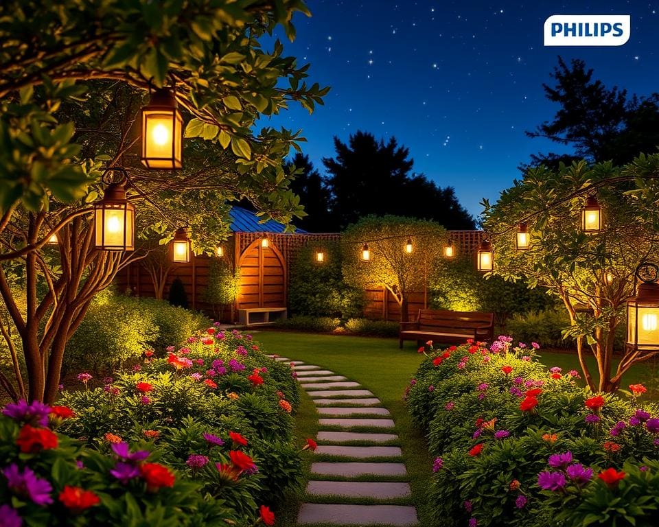 Outdoor-Leuchten von Philips: Beleuchtung für laue Sommerabende