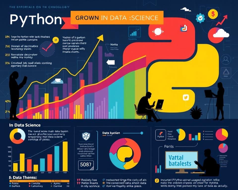 Wachstum und Nutzung von Python für Data Science