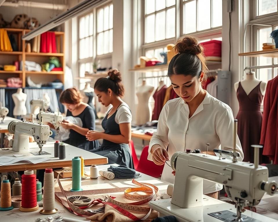 Ausbildung von Schneidern