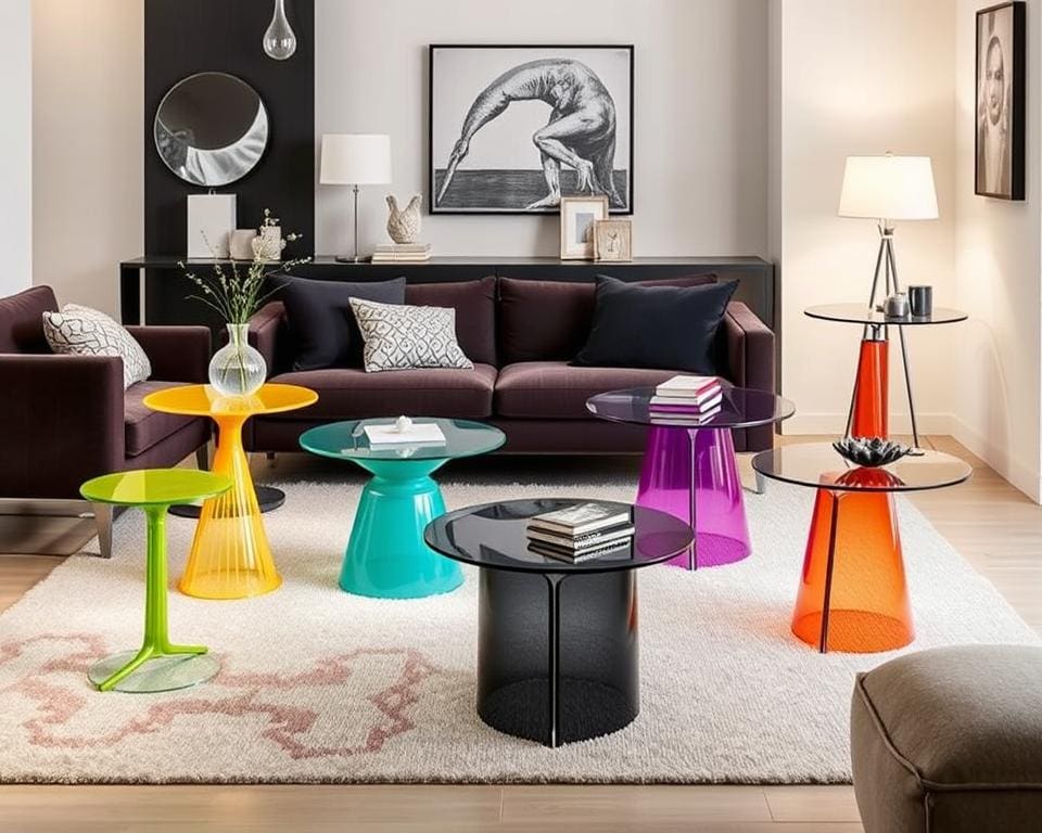 Beistelltische von Kartell: vielseitig und modern