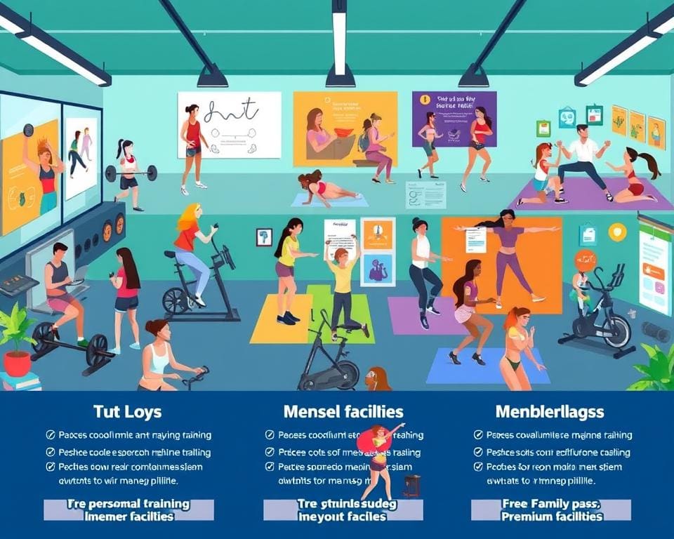 Die verschiedenen Fitnessstudio Mitgliedschaften