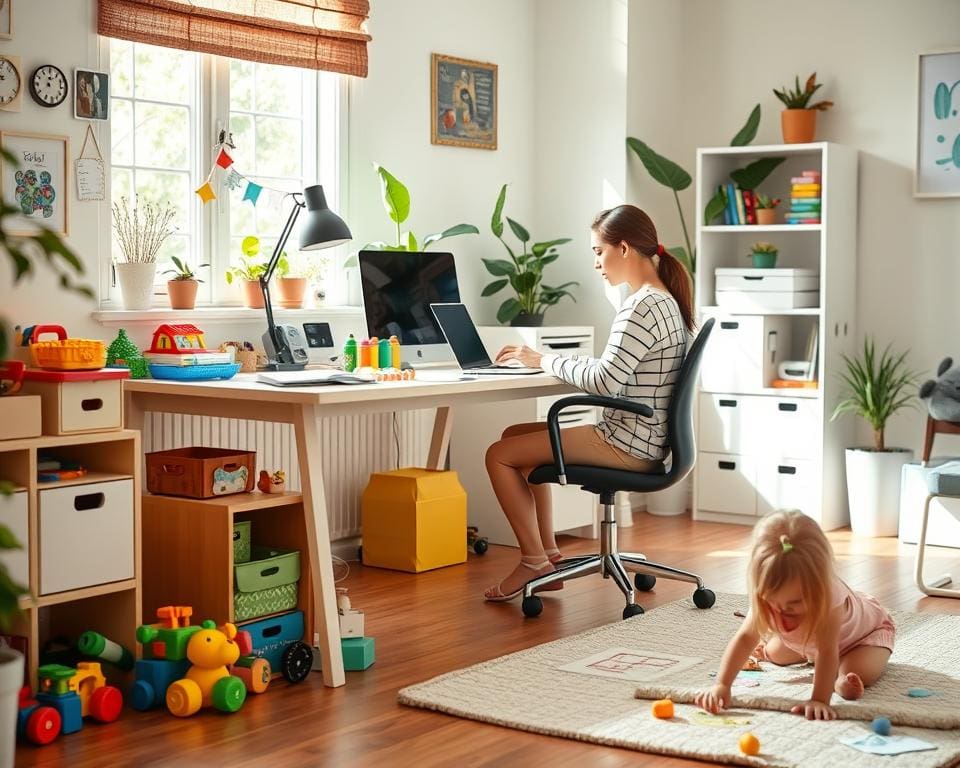 Effektive Homeoffice-Tipps für Eltern mit Kleinkindern