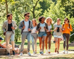 Freizeitkleidung, die Komfort und Stil vereint