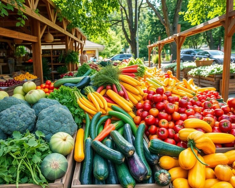 Gesunde Ernährung mit regionalen Lebensmitteln