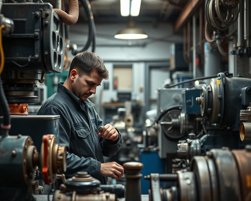 Industriemechaniker: Wartung und Reparatur von Maschinen