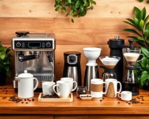 Kaffee-Accessoires, die Barista-Qualität bieten