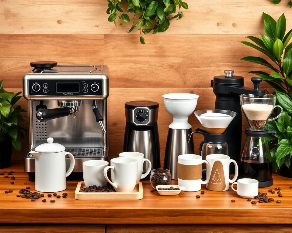 Kaffee-Accessoires, die Barista-Qualität bieten