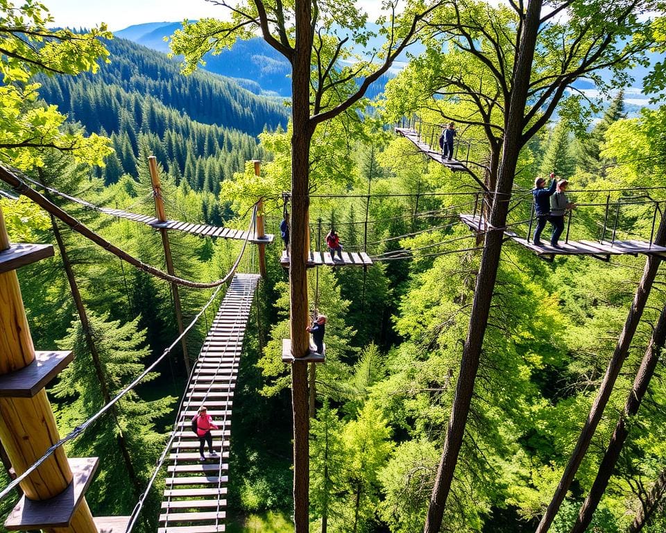 Kletterparks in Bayern: Natur und Action