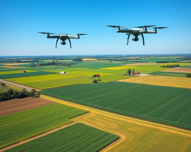 Können Drohnen die Überwachung landwirtschaftlicher Flächen verbessern?