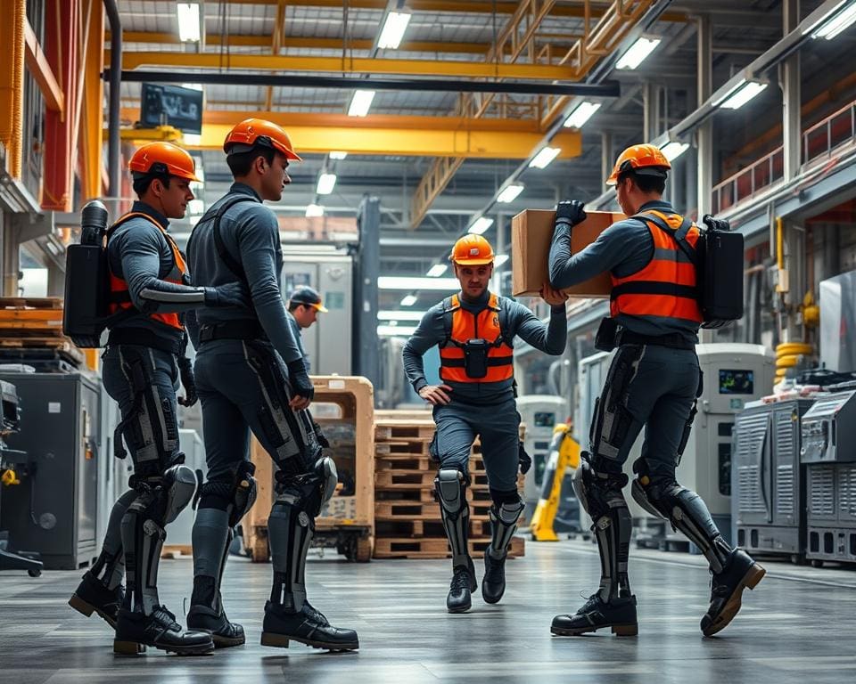 Können Exoskelette die Mobilität von Arbeitern verbessern?