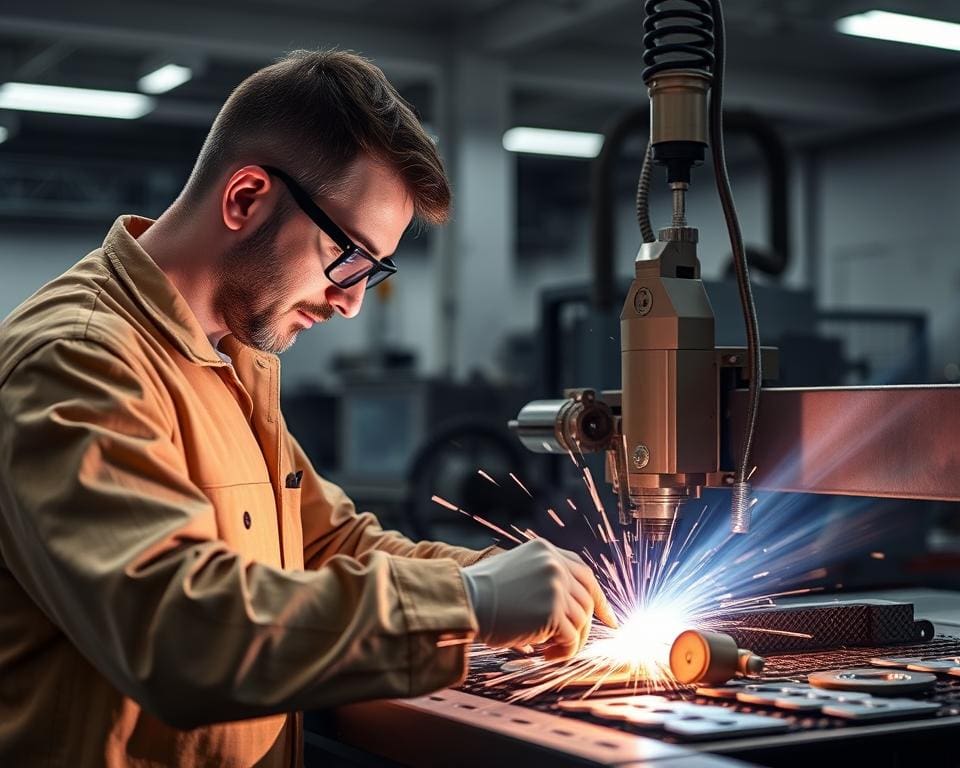 Lasertechniker: Präzise Schneidetechnik mit Lasern