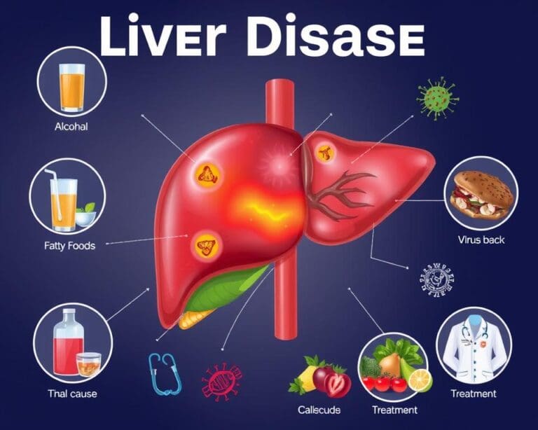 Lebererkrankungen: Anzeichen, Ursachen und Behandlung