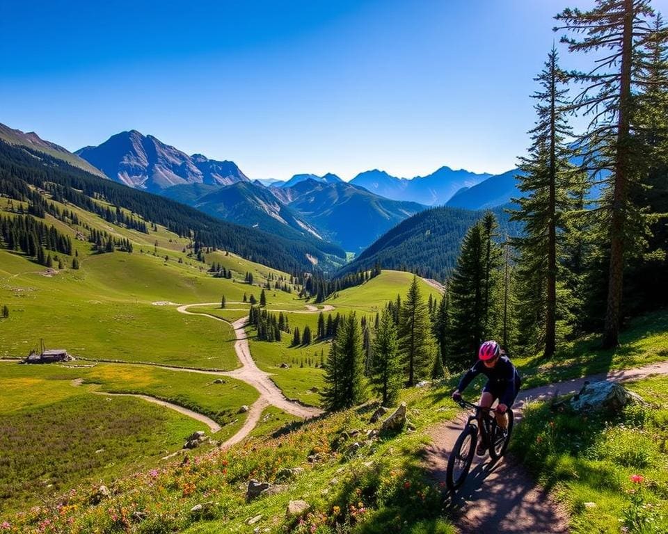 Mountainbike-Regionen