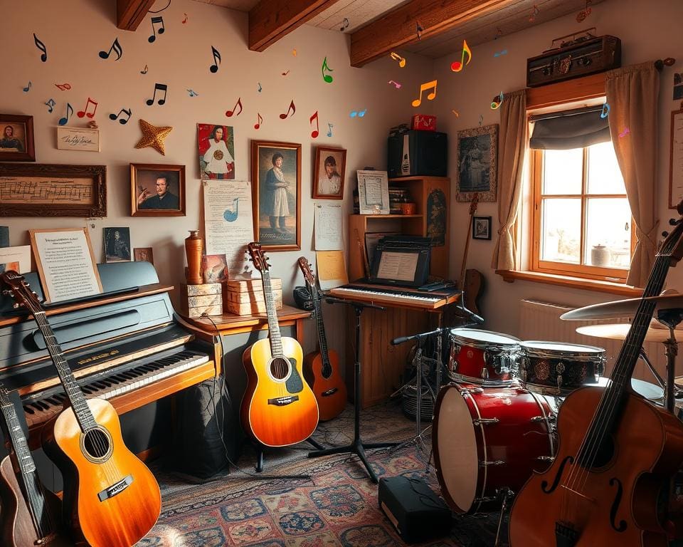 Musikinstrumente lernen