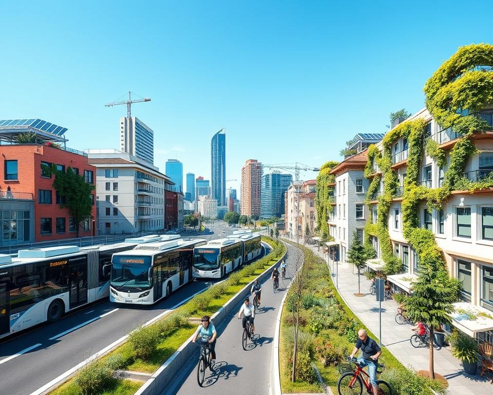 Nachhaltige Verkehrskonzepte in Städten