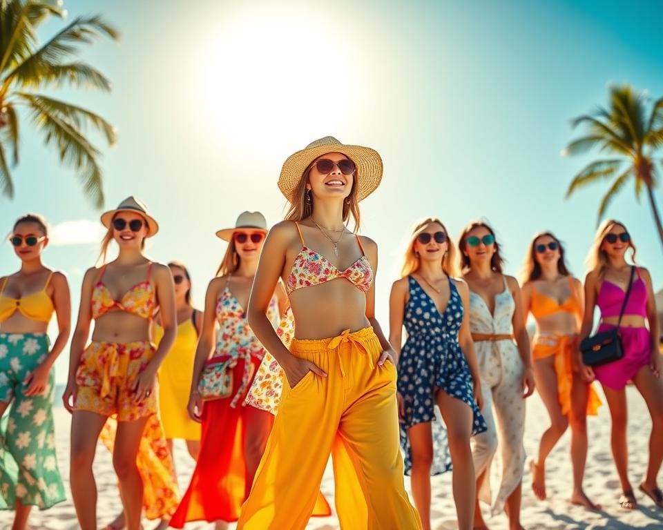 Sommerkollektion mit hotte Trends