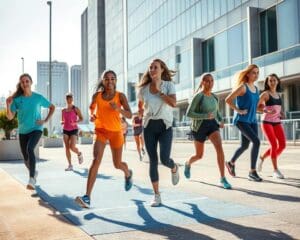 Sportbekleidung, die Stil und Funktion vereint