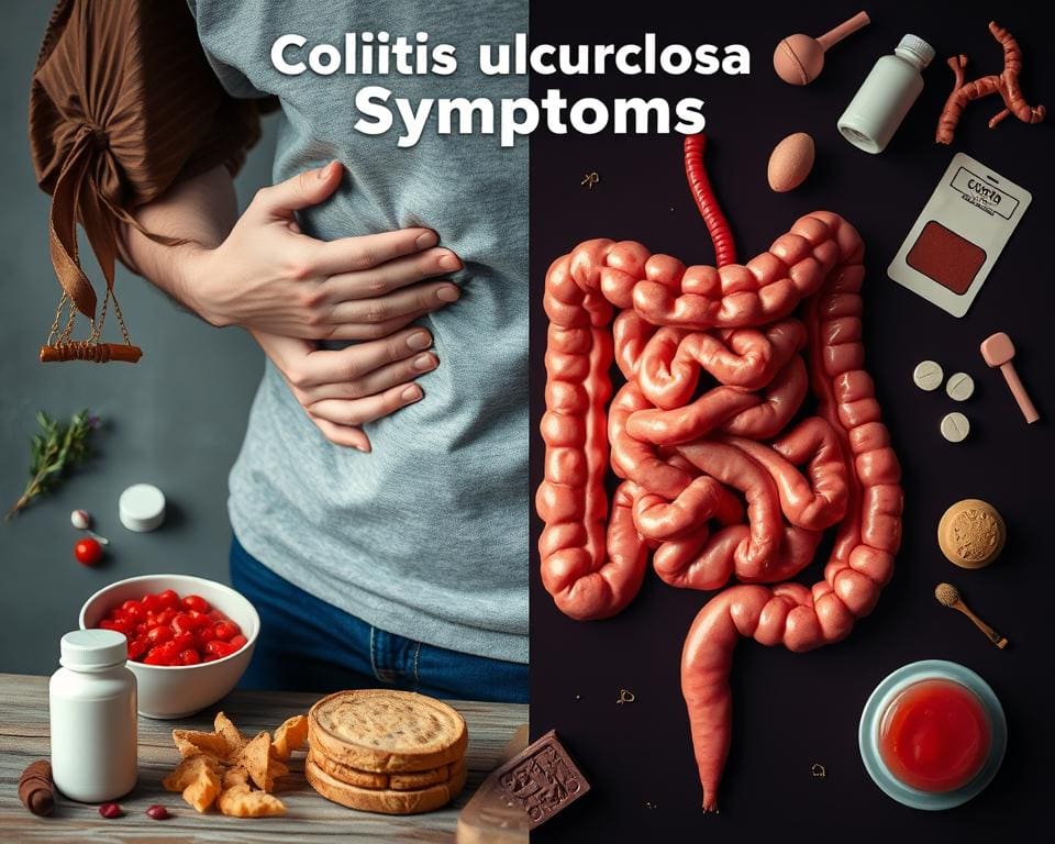 Symptome von Colitis ulcerosa