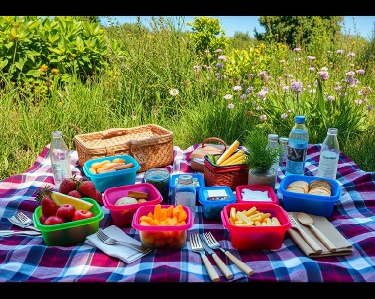 Tipps für plastikfreie Picknicks im Freien