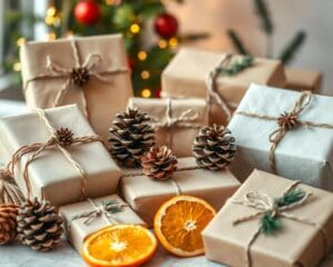 Tipps für plastikfreie Verpackungen zu Weihnachten