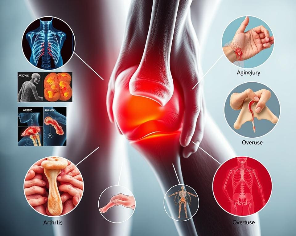 Ursachen von Gelenkschmerzen