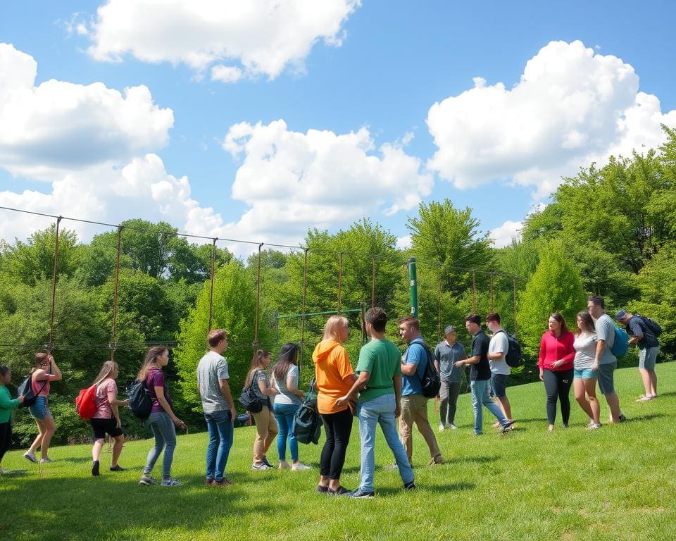 Warum Teambuilding-Aktivitäten im Freien Sinn machen