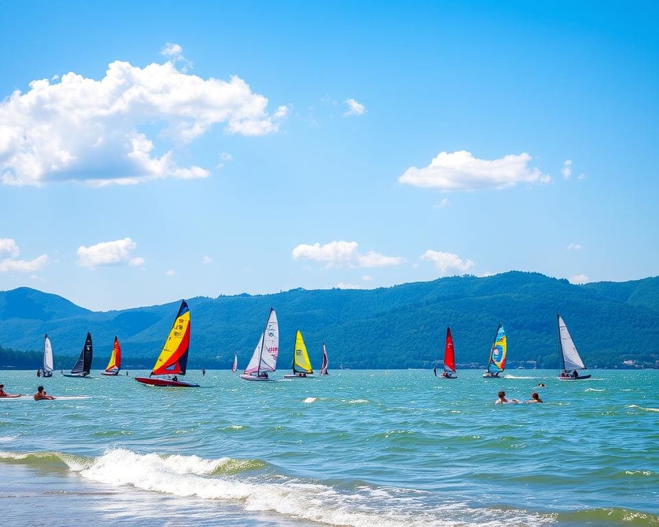 Wassersport am Bodensee: Spaß auf dem Wasser