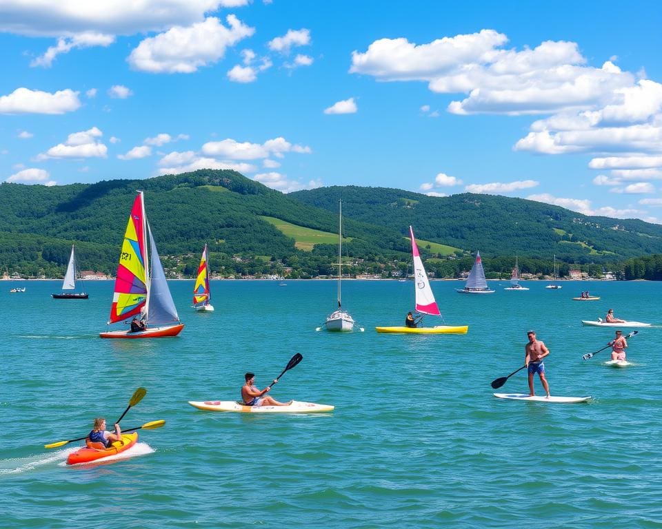 Wassersportarten am Bodensee