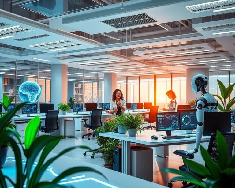 Wie beeinflusst KI die Gestaltung moderner Arbeitsplätze?