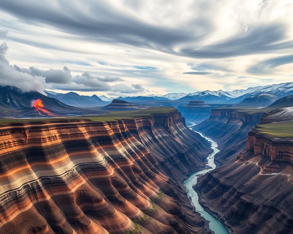 geologische Prozesse und Auswirkungen