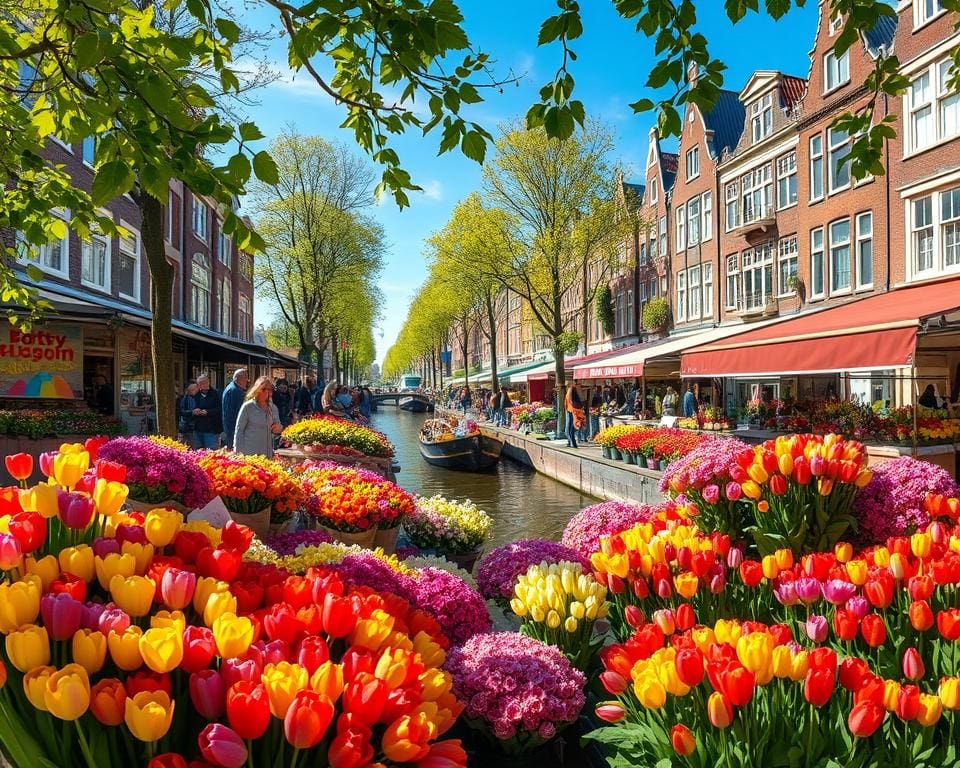 Amsterdam: Welche Blumenmärkte sind besonders farbenfroh?