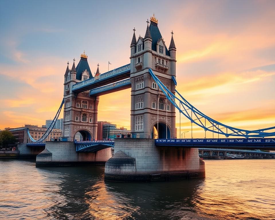 Architektur und Design der Tower Bridge