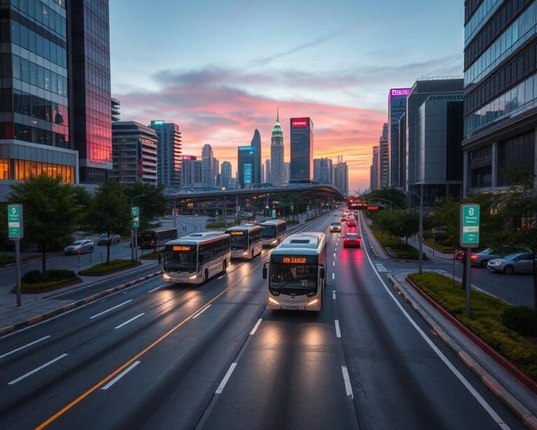 Autonome Verkehrsleitsysteme für Busse
