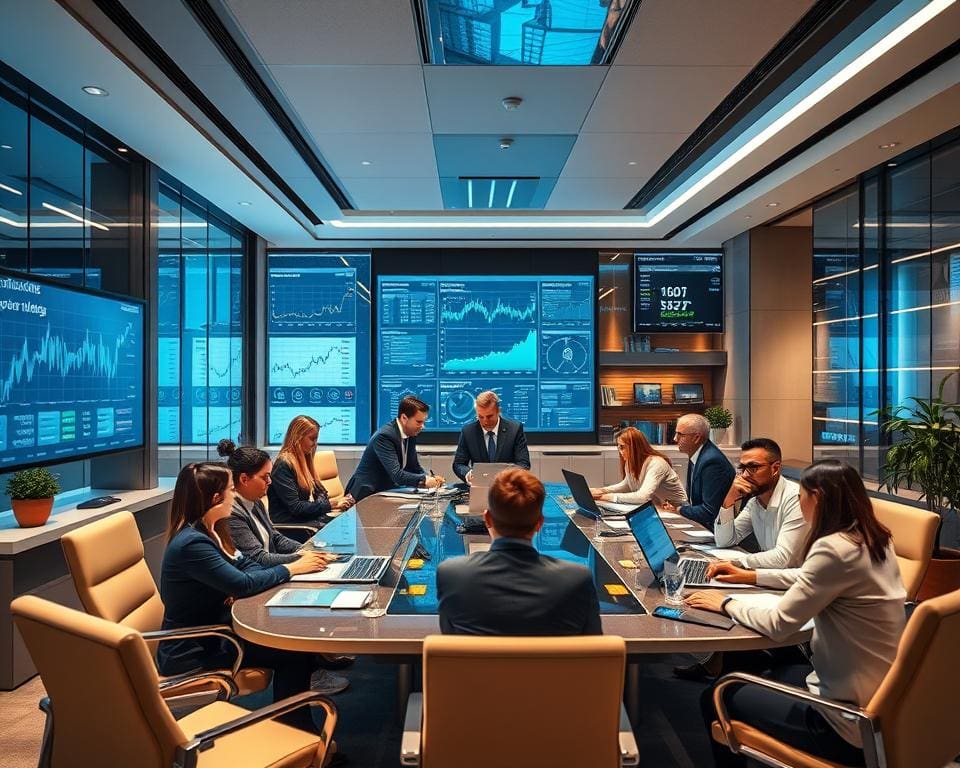 Bankmanager: Führung von Teams in der Finanzbranche