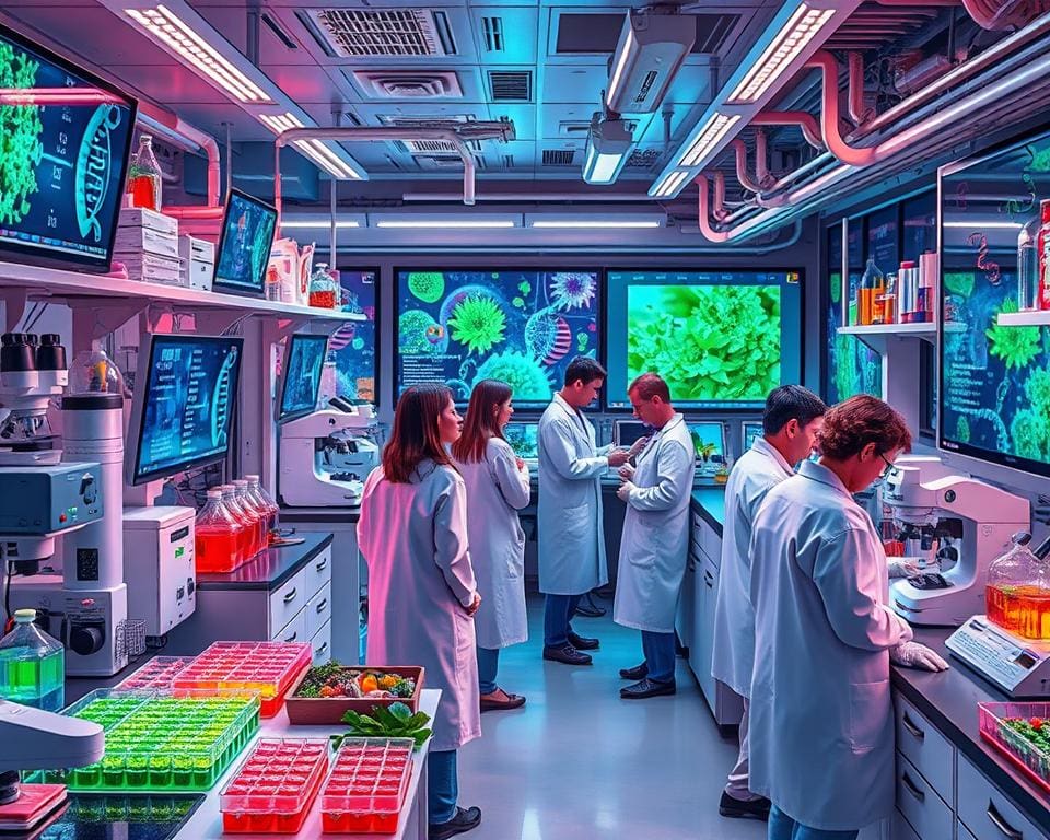 Biotechnologe in der modernen Forschung
