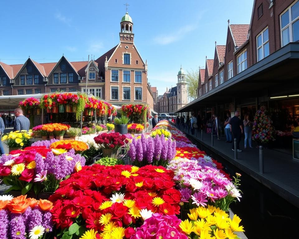 Bloemenmarkt in Amsterdam