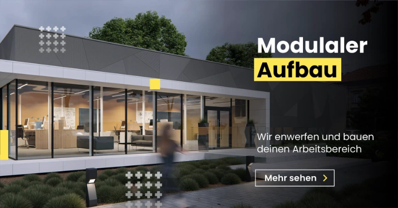 M&W Construction: Büro im Container individuell gestalten