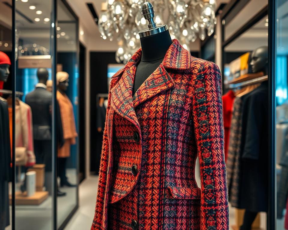 Chanel und Tweed in der Modewelt