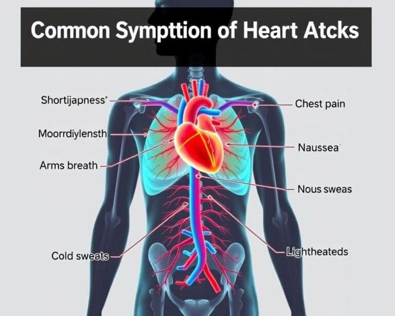 Die häufigsten Symptome von Herzinfarkten erkennen