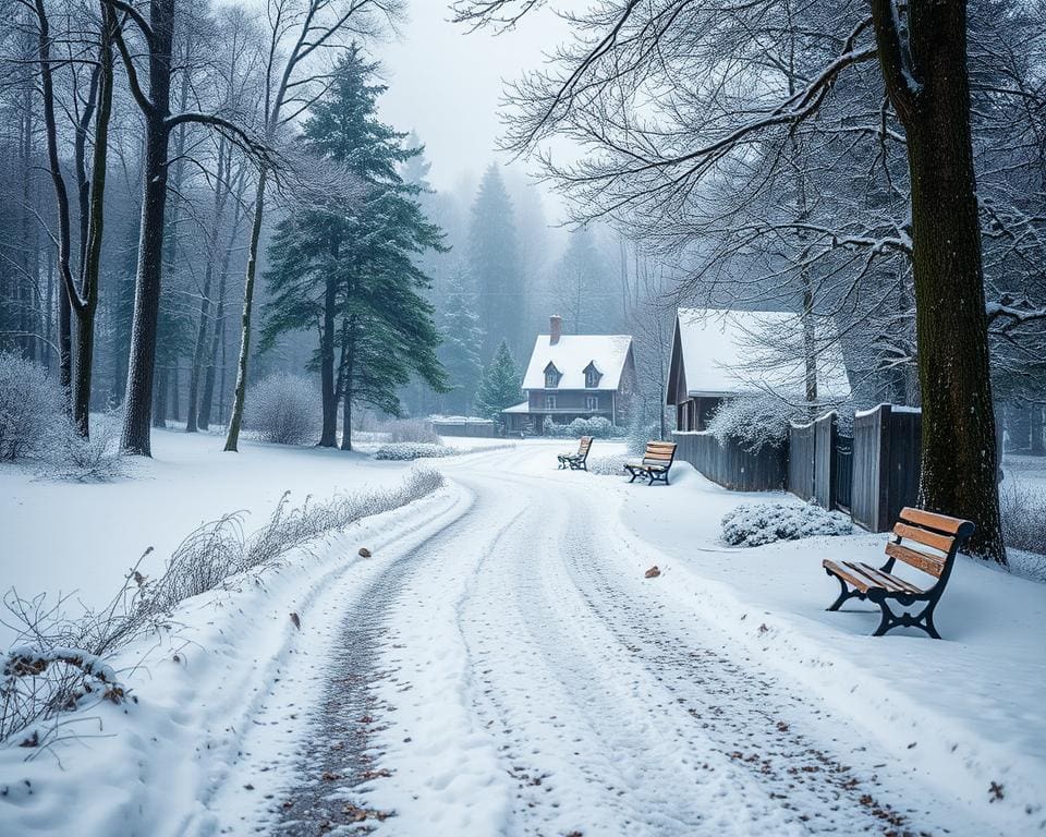 Die schönsten Orte für romantische Spaziergänge im Winter