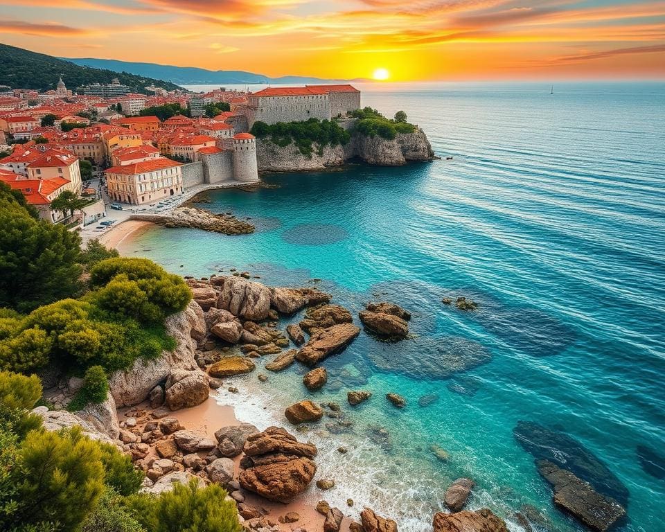 Dubrovnik Strände beste Aussicht Altstadt