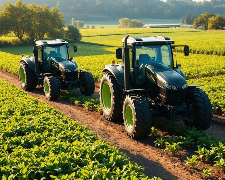 Elektrische Traktoren für innovative Landwirtschaft