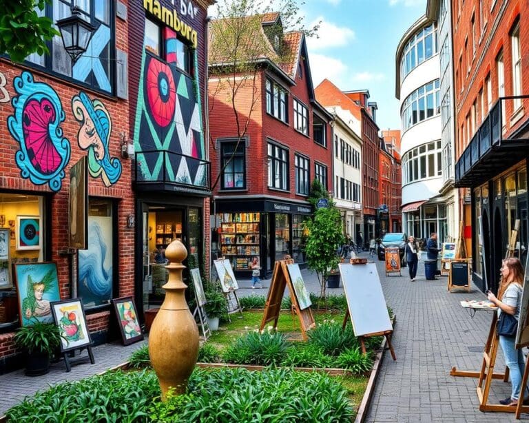 Hamburg: Welche Viertel sind ideal für Kunstliebhaber?