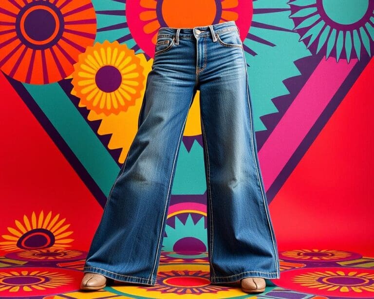 Jeans mit Schlag: Das Comeback der 70er